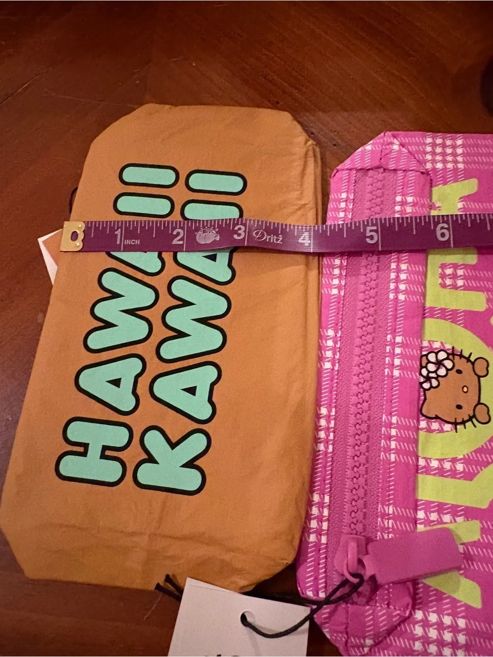 Aloha collection x Hello Kitty exclusive mini pouch set of 2- NWT